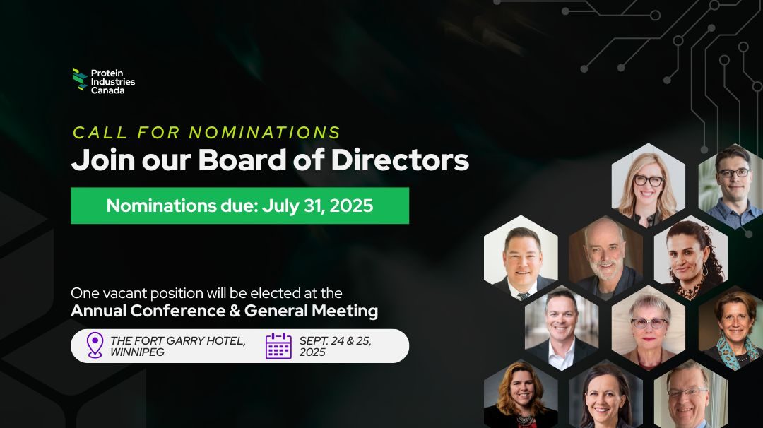 Call for nominations: Join the Board of Directors of Protein Industries ...